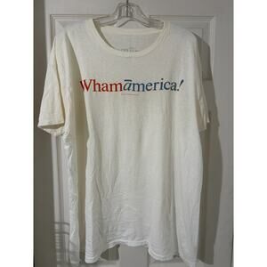 Vintage 1985 WhamAmerica Tour Shirt Sz XXL George Michael Concert Band